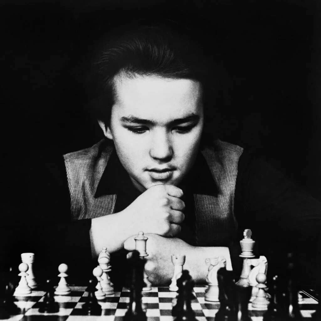 Sebastian Korman: At the beginning of my chess journey in 1979. Photo by Ismo Korhonen.