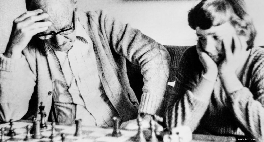 Studying chess with Bryan Backmansson in 1978. Studying chess with Bryan Backmansson in 1978.