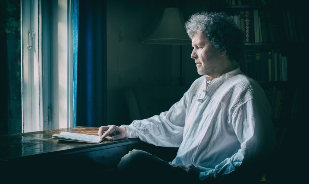 Sebastian Korman: In the World of Poetry in 2025. Photo by Ismo Korhonen. Sebastian Korman: In the World of Poetry in 2025.
Photo by Ismo Korhonen.